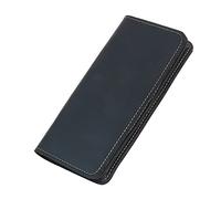 CWLPSL Cartera de Hombre Hecha a Mano, Cartera Larga con múltiples Tarjetas, Cartera de Negocios de Gran Capacidad (Color: C, tamaño: 18 * 9 * 1,5 m)