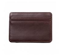 CWLPSL Cartera mágica de Cuero Cartera pequeña Delgada para Hombre Cartera pequeña de Cuero sintético (B, Talla única)