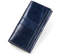 CWLPSL Cartera para Mujer, Tarjetero Largo, Cartera de Gran Capacidad para Mujer, Monedero para teléfono móvil (Color: B)