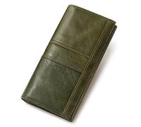 CWLPSL Cartera para Mujer, Tarjetero Largo, Cartera de Gran Capacidad para Mujer, Monedero para teléfono móvil (Color: B)