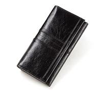 CWLPSL Cartera para Mujer, Tarjetero Largo, Cartera de Gran Capacidad para Mujer, Monedero para teléfono móvil (Color: B)