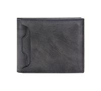 CWLPSL Carteras para Hombre Cartera para Hombre Corto Moda Informal Gran Capacidad Ranura para Tarjetas múltiples Cartera para Tarjetas Titular de la Tarjeta(Color:Azul)