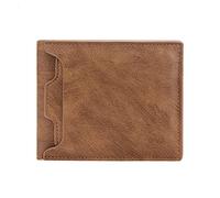 CWLPSL Carteras para Hombre Cartera para Hombre Corto Moda Informal Gran Capacidad Ranura para Tarjetas múltiples Cartera para Tarjetas Titular de la Tarjeta(Color:Azul)