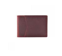 CWLPSL Carteras para Hombre Hechas A Mano De Cuero Genuino Cubierta De Licencia De Conducir Titular De La Tarjeta Funda De Cuero Diseño Antiguo Conciso Moda Recomendar(Color:C)