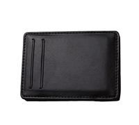 CWLPSL Carteras para Mujer Cartera para Hombre Cartera de Cuero para Hombre Monedero Corto Ultrafino para Hombre Monedero mágico Titular de Dinero en Efectivo Cajas para Tarjetas de crédito bancarias