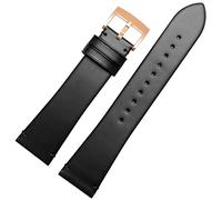 CWLPSL Correa de Reloj de Cuero Genuino para AR60003 60004 60005 60002 11011, Correas de Hombre con Hebilla de Acero Inoxidable de 22mm