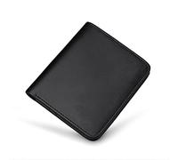 CWLPSL Monedero Corto con Cremallera para Hombre, Tarjetero, Billetera Todo en uno, Billetera Cruzada con Clip para Dinero, Bolso de Mano