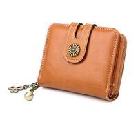 CWLPSL Monedero Corto para Mujer, Monedero Vintage para Mujer, Tarjetero pequeño, Tarjetero, Monedero (Color: C)