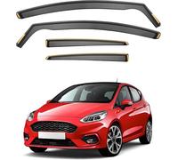 CWMMS Deflectores de Viento para Ford Fiesta mk8 5 Door Hatchback 2017, Protectores de Lluvia para Ventanillas Protectores contra La Intemperie Viseras Accesorios para Coche
