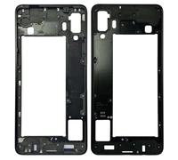 CWONCONGOIN Accesorios de Recambio para teléfonos móviles para Galaxy A8 Star / A9 Star / G8850 Middle Frame Bisel Plate (Negro) Reparación