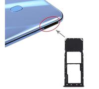 CWONCONGOIN Accesorios de repuesto para teléfono móvil para Galaxy A20 A30 A50 bandeja de tarjeta SIM + bandeja de tarjeta micro SD pieza de reparación