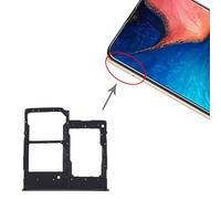 CWONCONGOIN Accesorios de repuesto para teléfono móvil para Galaxy A20e Bandeja de tarjeta SIM + Bandeja de tarjeta SIM + Bandeja de tarjeta Micro SD Pieza de reparación