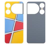 CWONCONGOIN Accesorios de repuesto para teléfono móvil para ZTE Nubia Music 2, cubierta trasera de batería de cristal con pieza de reparación adhesiva