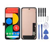 CWONCONGOIN Pantalla LCD de teléfono móvil Pantalla LCD OLED para für Google Pixel 5 5G Digitizer Ensamblaje Completo con Marco (Negro) Parte de reparación