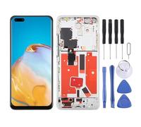 CWONCONGOIN Pantalla LCD de teléfono móvil para Huawei P40 Pro TFT LCD digitalizador de montaje completo con marco, no es compatible con identificación de huellas dactilares