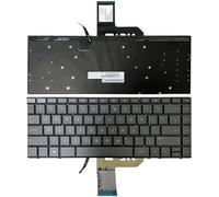 CWONCONGOIN Piezas de repuesto para computadora portátil, versión estadounidense, accesorios de teclado retroiluminado