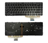 CWONCONGOIN Piezas de repuesto para computadora portátil, versión estadounidense, accesorios de teclado retroiluminado