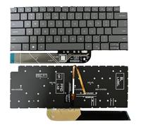 CWONCONGOIN Piezas de repuesto para computadora portátil, versión estadounidense, accesorios de teclado retroiluminado