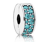 CWOne Designs Sterling Silver Bracelet Clip Charms Ideal for Pandora Charm Bracelets and Necklaces