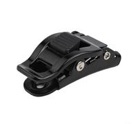 CWOQOCW 2 pares de hebillas de nailon con tornillos para snowboard, patines y patines de hielo, color negro (225 x 20 mm)