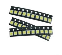 CWOQOCW 2835 1W 6V LED, para diodo de retroiluminación SMD para reparación de TV LCD, compatible con reemplazo de luz de tira LG, blanco frío 96LM, chip de 35 x 28 mm (paquete de 50/100) (50 piezas)