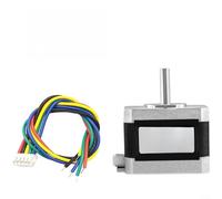 CWOQOCW 42 Motor paso a paso 17HS4401 17HS2408 1.5W 4.25V 0.5A bifásico para híbrido ángulo de paso de 1.8 ° alto par para impresora 3D Equipo de automatización CNC (17HS2408)
