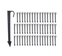 CWOQOCW 50 varillas de soporte de manguera de 16/20 mm, estacas de soporte de goteo de riego, soporte de manguera de jardín para tubo de arcilla de goteo de polietileno de 1/2 3/4 (16 mm)