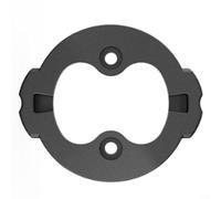 CWOQOCW Adaptador de montaje para ordenador de bicicleta Garmin Edge 540/840, con base fija de plástico ligero, incluye 1 inserto y 2 tornillos