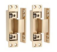CWOQOCW Bisagras cruzadas ocultas ajustables para puertas de marco estrecho, juego de bisagras de puerta de metal para puertas de balcón del hogar para interiores (dorado)