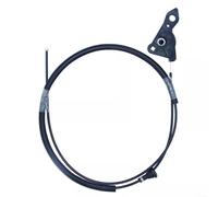 CWOQOCW Cable de liberación de capó para BMW E36 318I 325I 328I para M3 92-99, cable de tracción de pestillo de capó ABS negro, repuesto OEM 51231960853, ajuste directo
