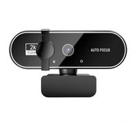 CWOQOCW Cámara web USB 4K, cámara de videoconferencia con calidad de imagen de alta definición y diseño compacto para clases en línea, videoconferencias y transmisión en vivo (2k)