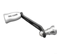 CWOQOCW Carrete de pesca Mango de carbono Perilla única para Daiwa para Fuego para LT para Prorex Modificación de actualización Ligero 16G 2 rodamientos 12 colores Pieza de repuesto Agarre ergonómico