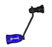 CWOQOCW Carrete de pesca Mango de carbono Perilla única para Daiwa para Fuego para LT para Prorex Modificación de actualización Ligero 16G 2 rodamientos 12 colores Parte de repuesto Agarre ergonómico