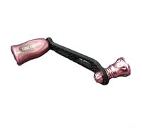 CWOQOCW Carrete de pesca Mango de carbono Perilla única para Daiwa para Fuego para LT para Prorex Modificación de actualización Ligero 16G 2 rodamientos 12 colores Parte de repuesto Agarre ergonómico