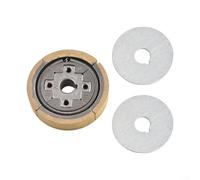CWOQOCW Conjunto de embrague de metal para motores EH12 EH12-2D EH12-2B, se adapta al generador de motor MIKASA MT-72FW, diámetro interior de 15 mm de diámetro interior de 80 mm de diámetro exterior