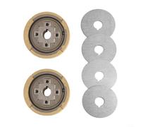 CWOQOCW Conjunto de embrague de metal para motores EH12 EH12-2D EH12-2B, se adapta al generador de motor MIKASA MT-72FW, diámetro interior de 15 mm de diámetro interior de 80 mm de diámetro exterior