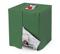 CWOQOCW Cubierta IBC, cubierta del envase de IBC con correas ajustables del viento para la protección del almacenamiento del tanque 1000L
