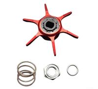 CWOQOCW DAIWA PR100 PD106 - Kit de llaves de descarga de carrete de pesca de 4 piezas para una reparación eficiente (rojo derecho)