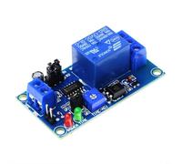 CWOQOCW DC 12V Módulo de relé de retardo de tiempo Interruptor normalmente abierto, temporizador ajustable de 01 s a 1 hora para control de automatización del hogar de carga de 250 V CA 10 A