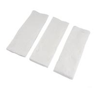 CWOQOCW Esponja de cerámica de etanol para chimeneas de bioetanol, potenciador de llama de fibra CMS de alta temperatura, 30 x 20 x 3 cm, blanco, paquete de 3 (30 x 10 x 1,5 cm)