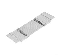 CWOQOCW Estante telescópico de acrílico para bañera, estante de almacenamiento de ancho ajustable para esenciales, configuración moderna y transparente para el hogar y spa (gris transparente)