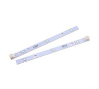 CWOQOCW Frigorífico LED tira de luz E349766 MDDZ-162A 1629348 para Hisense para modelos Rongsheng 16 cm longitud azul claro pieza de repuesto (2 piezas)