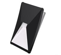 CWOQOCW Funda de silicona de fibra de carbono para Starlink para MINI V4, funda protectora de goma para cámper, furgoneta, barco, RV, cubierta a prueba de golpes, color negro (negro)