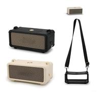 CWOQOCW Funda de silicona para altavoz Marshall Emberton con correa de hombro ajustable a prueba de golpes funda protectora organizador duro portátil funda de viaje (negro)