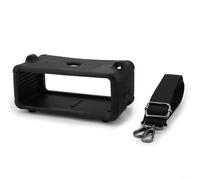 CWOQOCW Funda de silicona, piel protectora para altavoz Marshall Emberton III, funda de transporte de viaje a prueba de golpes con correa para el hombro, paquete de accesorios ligeros, blanco (es