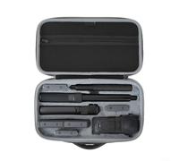 CWOQOCW Funda protectora rígida para cámara Insta360 X5 X4 Mini con compartimentos interiores de terciopelo para accesorios de cámara deportiva, como lo muestra la imagen, X5/4 Set