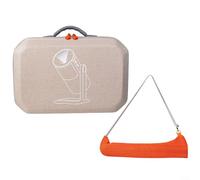 CWOQOCW Funda rígida de viaje para proyector XGIMI MoGo 4 2025, bolsa de transporte protectora de EVA, albaricoque, ligera, absorbe los golpes, ajuste personalizado, mango cómodo, compacto, 33 x 22 x