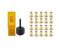 CWOQOCW Herramienta de tuerca de remache manual, tuercas remachadoras o roscas Remachadora Tuercas Remachadora Remachadora M5 M6 M8 M10 Tuercas (A)