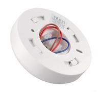 CWOQOCW Interruptor automático de sensor de movimiento Pir de 360 grados para montaje en techo con retardo de tiempo ajustable y sensibilidad a la luz para un control eficiente de iluminación interior