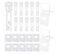 CWOQOCW Kit de reparación de polea de persianas verticales, juego de 12 insertos y 12 piezas de repuesto para mantenimiento de mecanismo de persiana de ventana, se adapta a varios modelos de persianas